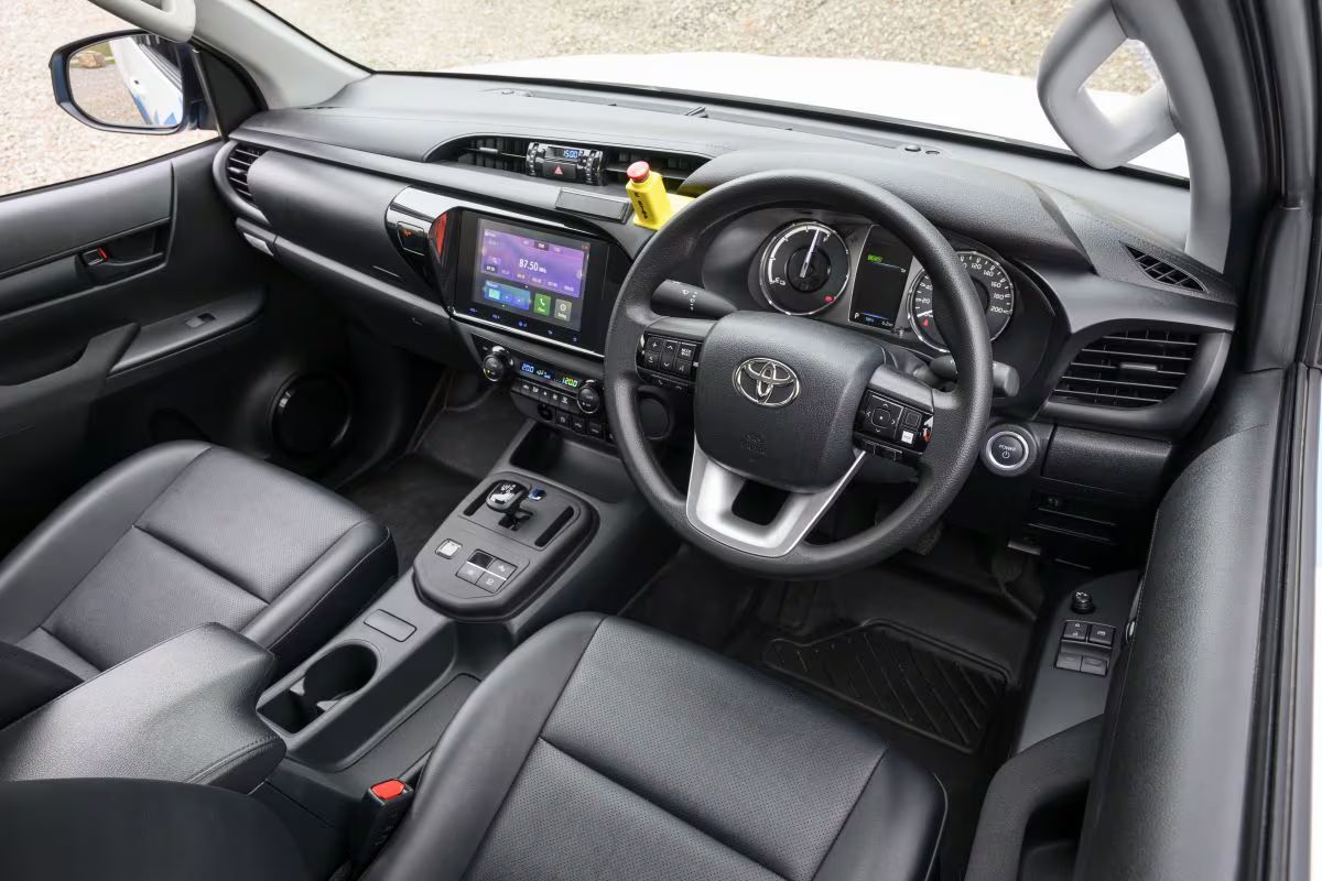 Toyota Hilux FCEV interior New 2024 Toyota Hilux FCEV Prototype | 600km Range