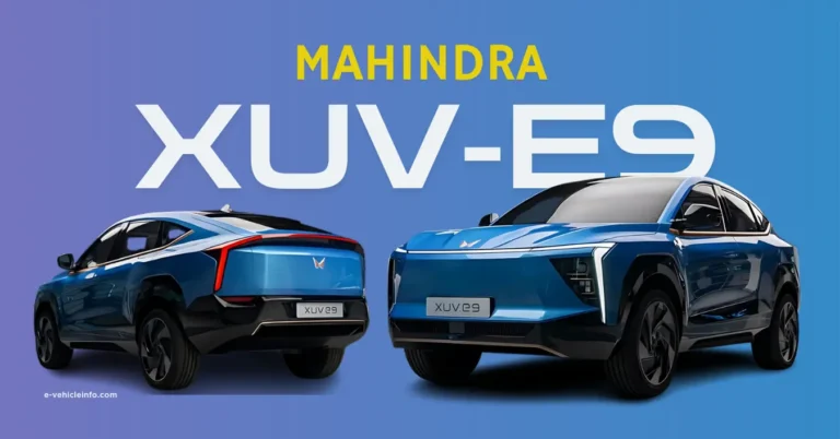 Mahindra XUV.e9 EV Price, Range, Features and Launch Date