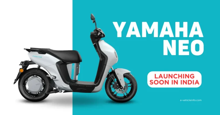 Upcoming Yamaha Neo e-scooter Price, Range and Launch Date