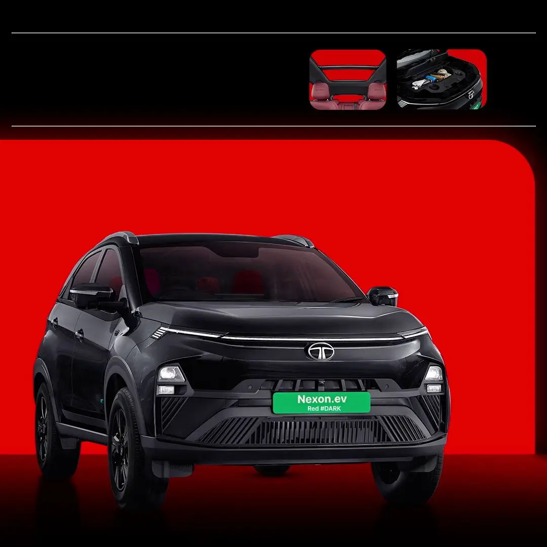 tata new red dark edition ev New Tata Nexon EV 45 Red Dark launched with a bigger Battery and Range https://e-vehicleinfo.com/new-tata-nexon-ev-red-dark-edition/