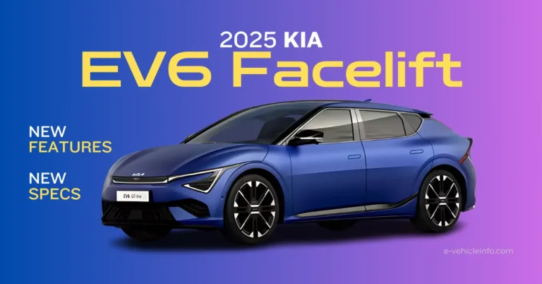 2025 Kia EV6 Facelift: New Features, Specs, and Release Date