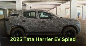 2025 Tata Harrier EV Spied: Leaked Specs and Interior Details