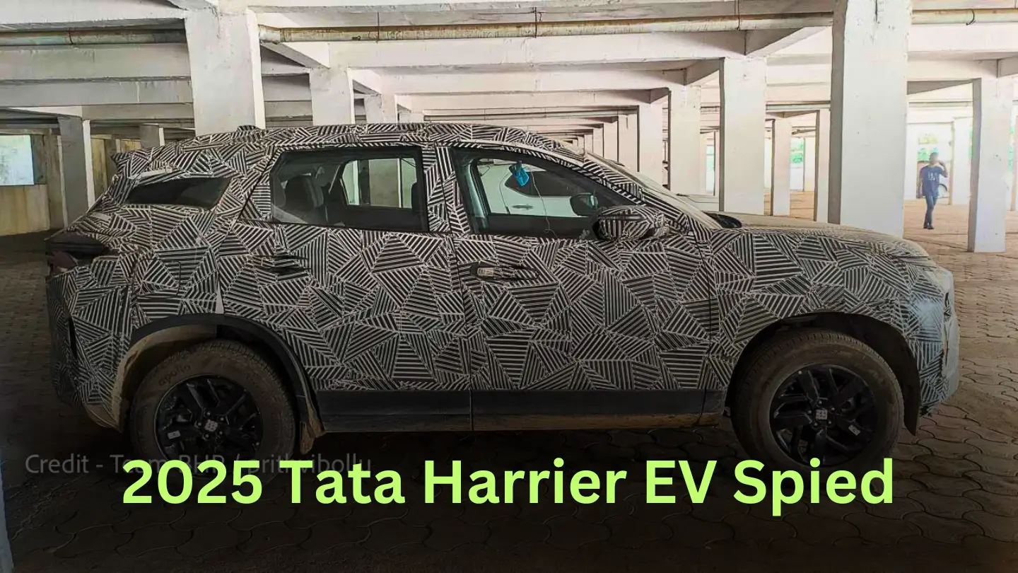 2025 Tata Harrier EV Spied: Leaked Specs And Interior Details