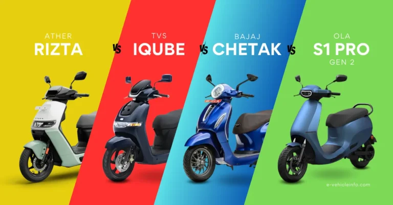 Ather Rizta vs TVS iQube vs Bajaj Chetak vs Ola S1 Pro Gen 2: Best Electric Scooter?