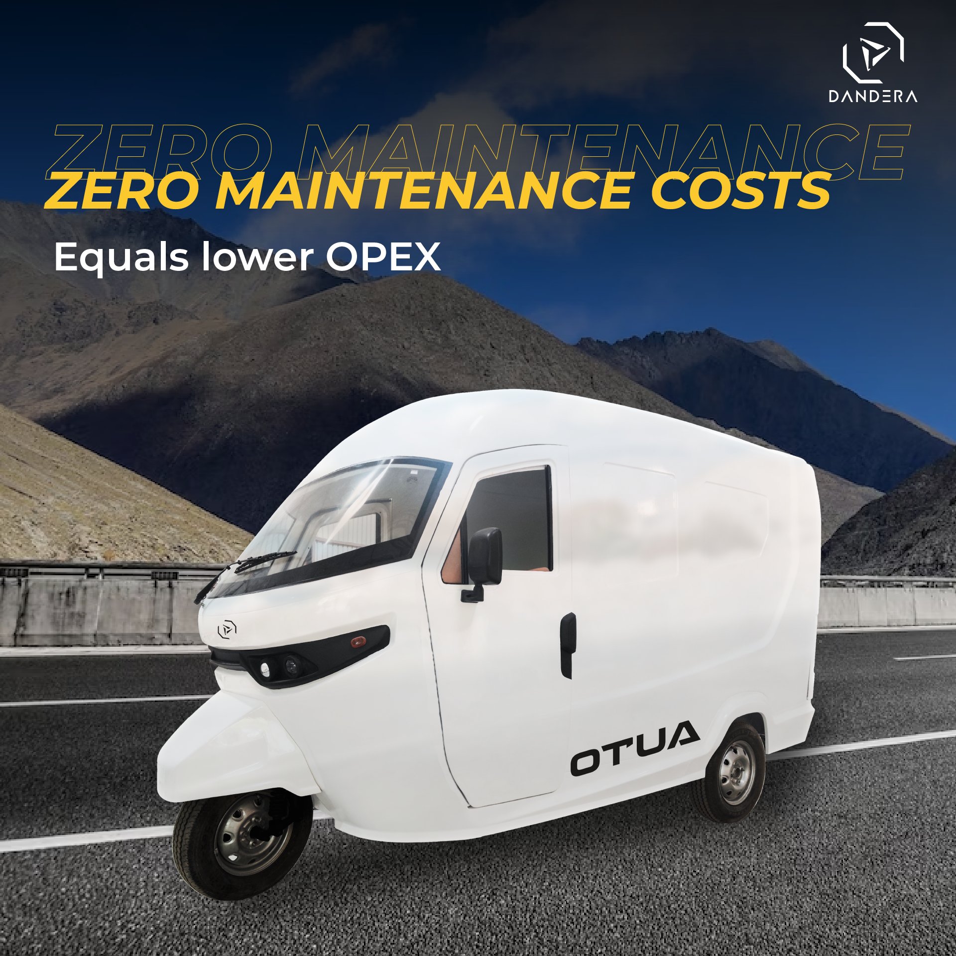 Dandera Electric Otua Dandera OTUA - Made in India Electric Cargo, Price and Features https://e-vehicleinfo.com/danderas-otua-electric-cargo/