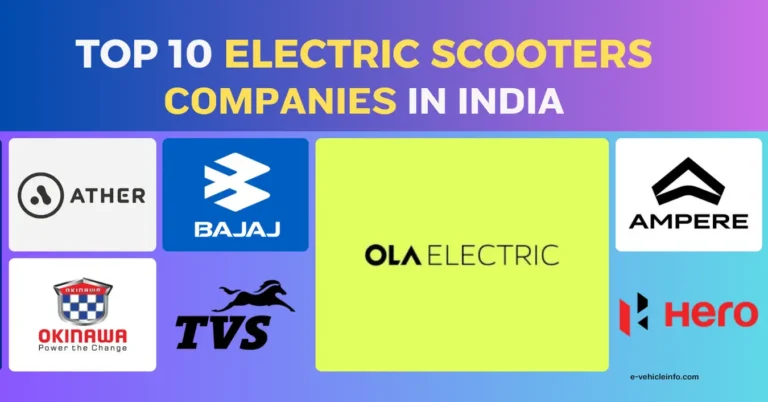 Top 10 Electric Scooter Companies in India in 2024 by Market Share