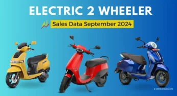 Electric 2-Wheeler Sales Data- September 2024 | Top 10 E2W Companies