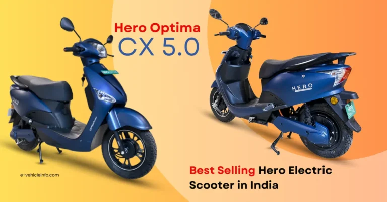 Hero Optima CX 5.0 – Price, Range, Features and Full Specifications