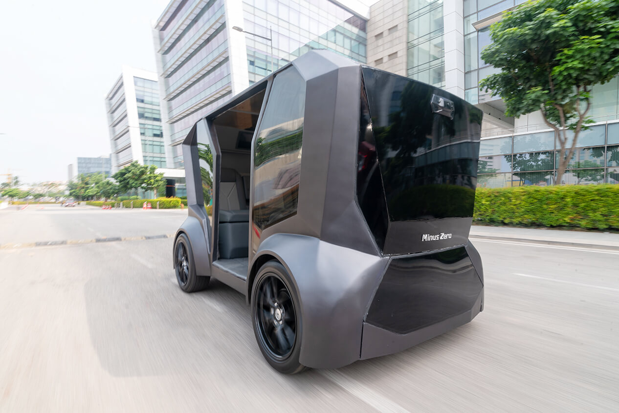 Minus Zero zPod ev 1 Minus Zero zPod - India’s First Self-Driving Autonomous Electric Car