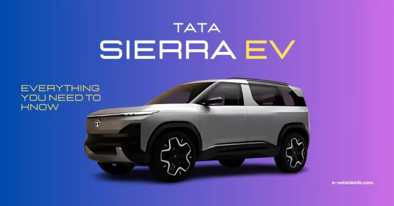 Tata Sierra EV Expected Price, Range, Features and Launch in India