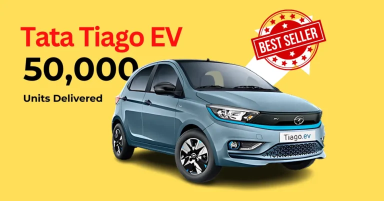 Tata Tiago EV: India’s Best-Selling Electric Car Crosses 50,000 Unit Sales Mark