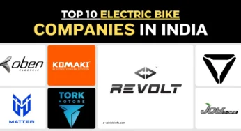 Top 10 Electric Bike & Motorcycle Companies in India 2024