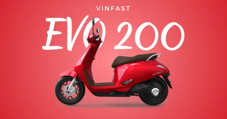 Vinfast Evo 200 Electric Scooter Price, Range and Full Specification