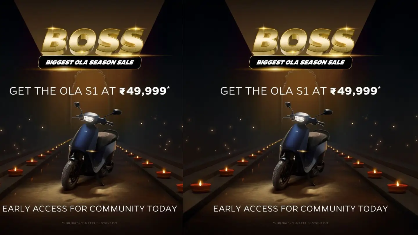 ola electric boss sale Ola S1 Scooters start at just ₹49,999!! Ola Electric BOSS sale https://e-vehicleinfo.com/ola-s1-scooters-starting-at-just-49999-ola-electric-boss-sale/