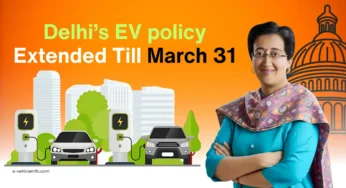 Delhi’s EV Policy Extended till March 31, 2025, Amid Rising Pollution in the City