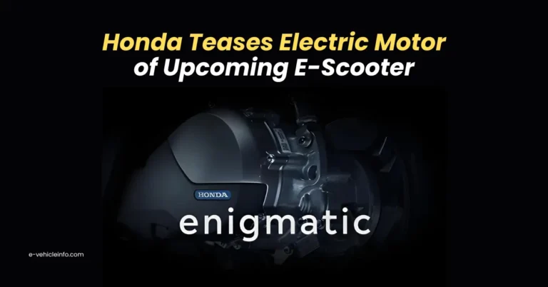 Honda unveils new electric motor for its upcoming Activa EV