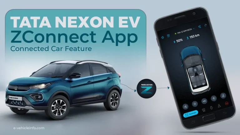 Tata Nexon EV Smart Features: Explore 35 ZConnect App Features