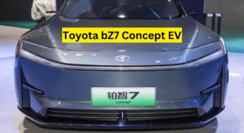 Toyota bZ7 EV Concept Previews a new Electric Sedan for China