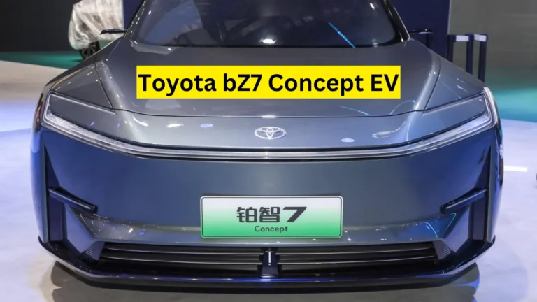 Toyota bZ7 EV Concept Previews a new Electric Sedan for China