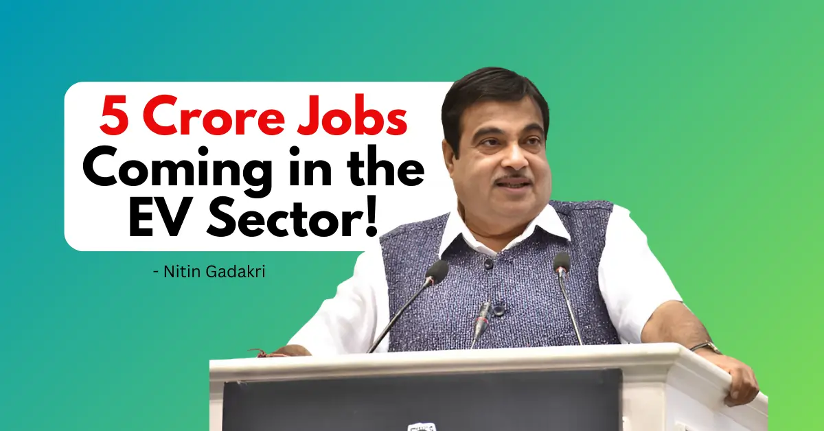 At the 21st EV Expo 2024 Nitin Gadkari emphasized Indias EV growth with sales rising by 45 in 2023 24 reaching 3M units. He highlighted plans for a ₹20L Cr EV market by 2030 creating 50M job EV Sector Will Create 5 Crore New Jobs, Says Nitin Gadkari at EV Expo 2024 https://e-vehicleinfo.com/ev-sector-will-create-5-crore-new-jobs-nitin-gadkari/