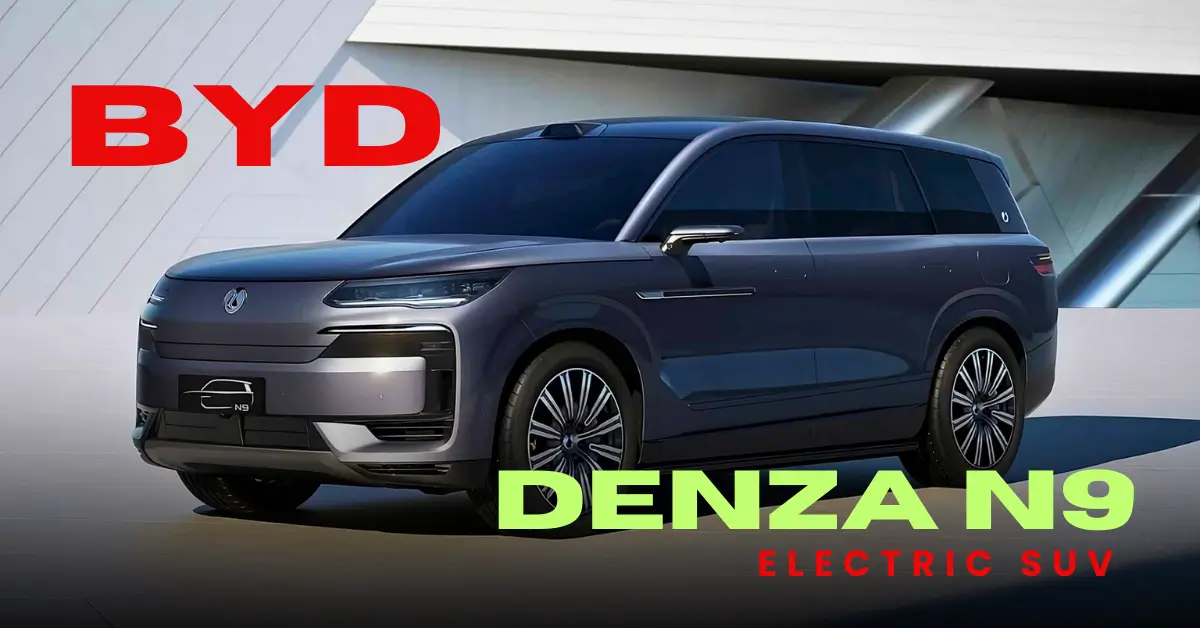 Denza N9: BYD's Large Electric SUV Coming to India Soon, Design Patented