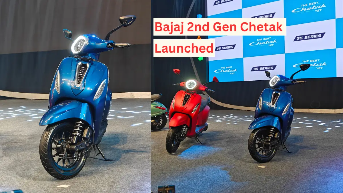 New 2nd Gen Bajaj Chetak Launched, know Price and Top Features Here