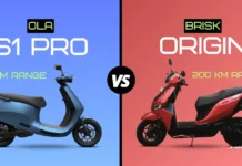 Brisk Origin vs Ola S1 Pro: Which is Value for Money Electric Scooter?