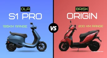 Brisk Origin vs Ola S1 Pro: Which is Value for Money Electric Scooter?