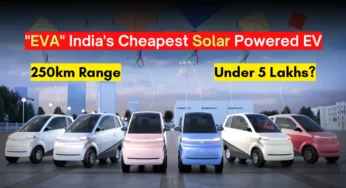 Meet “EVA” India’s First Solar Powered EV, launching at Bharat Mobility Expo 2025