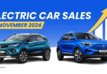 Electric Four-Wheeler Sales Data – November 2024 | Top 10 Electric Car Companies