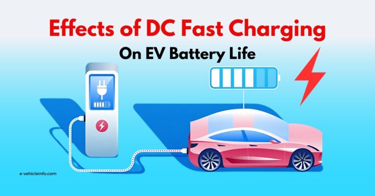 Effect of DC Fast Charging Rates on the Battery Life of Electric Vehicles