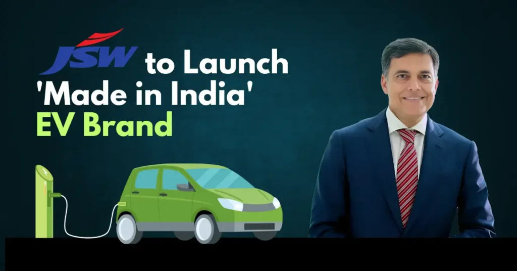 JSW to Launch 'Made in India' EV Brand Soon