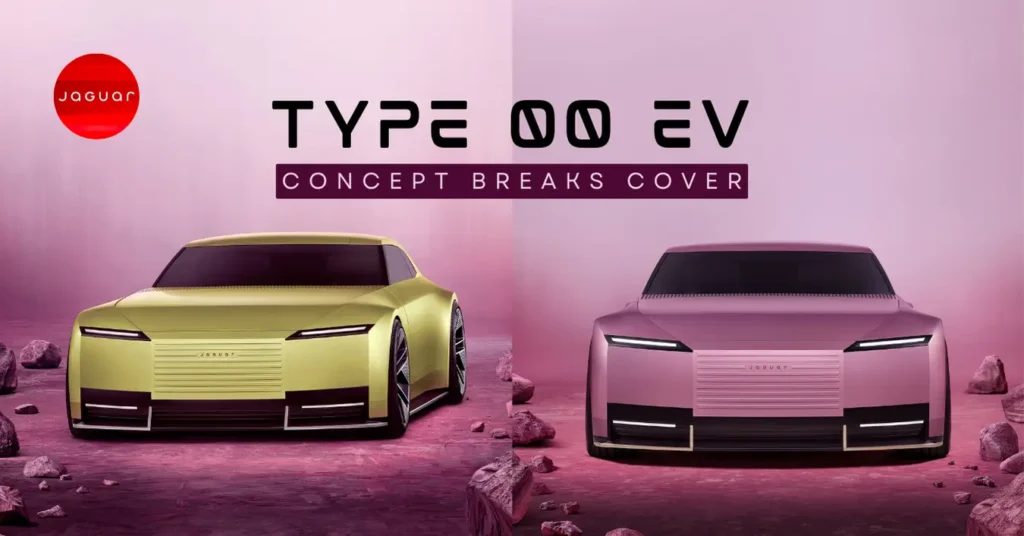 Jaguar Type 00 EV concept breaks cover — Here’s what it offers