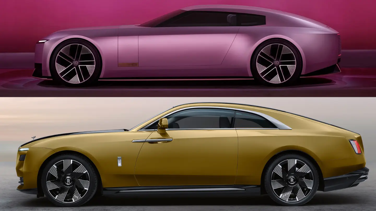 Jaguar type 00 vs Rolls Royce Spectre