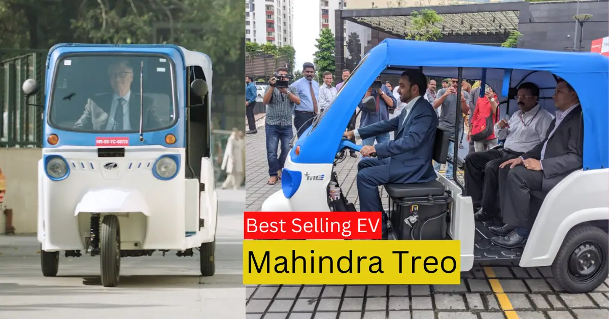 Mahindra TREO - Best Selling Electric Auto Rickshaw in India