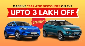 Top 5 Electric Car Brands in India Offering Massive Year-end Discounts