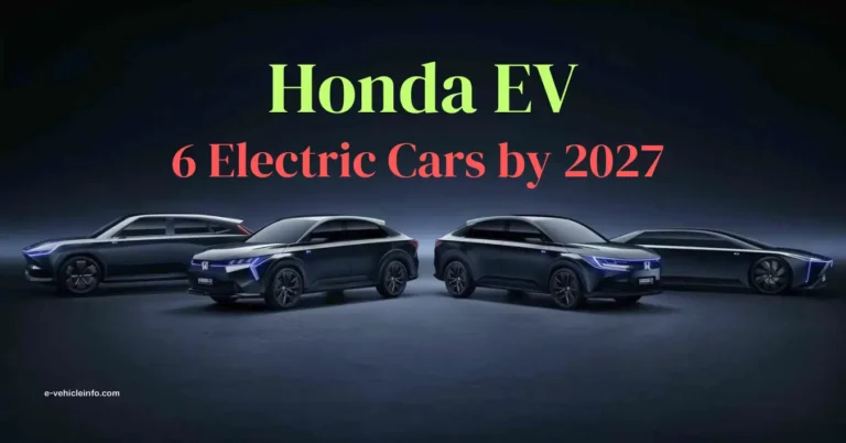 Honda’s Electric Future: Top 6 Electric Cars Launching by 2027