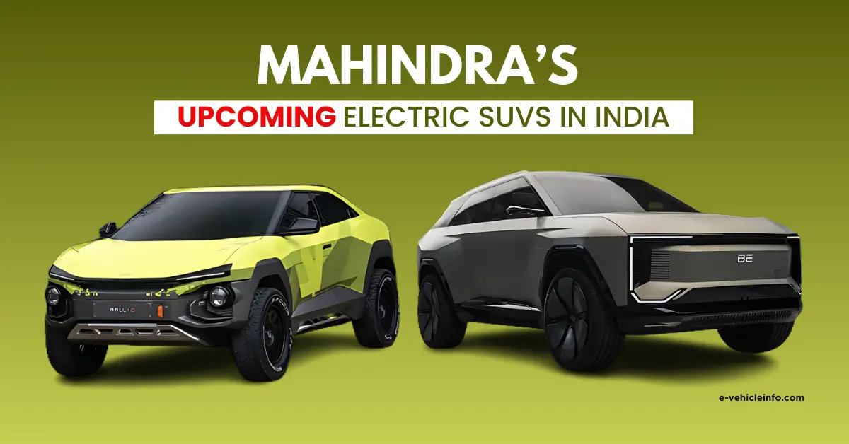 Top 8 Mahindra Electric SUVs Upcoming in India – All Key Details