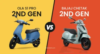 Bajaj Chetak 2nd Gen Vs Ola S1 Pro Gen 2 – Full Comparison