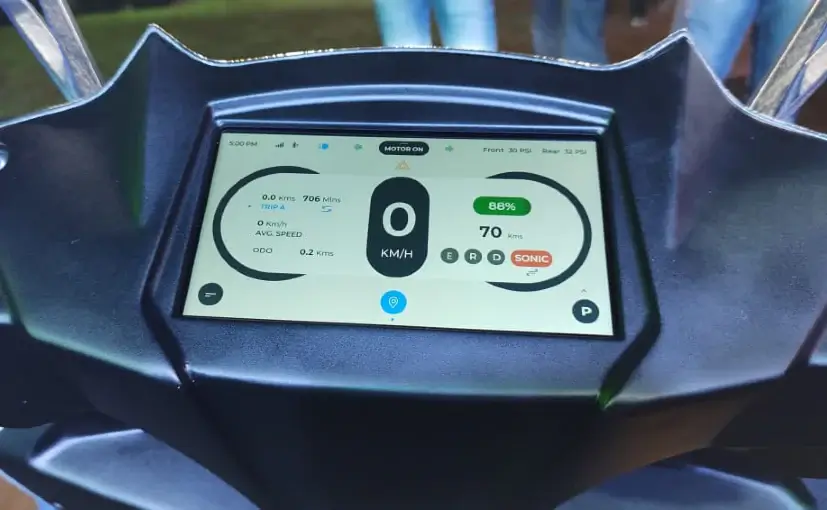 simple one display ev 1 Top 5 Electric Scooters with Bluetooth Connectivity and GPS Navigation https://e-vehicleinfo.com/electric-scooters-with-bluetooth-connectivity-and-gps/