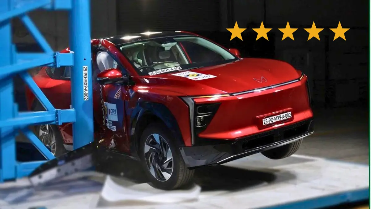 Mahindra BE 6 XEV 9e EV Safety 5 Star Bharat NCAP Crash Test Rating Mahindra BE 6 and XEV 9e EV Gets 5-star Safety Rating, Create History https://e-vehicleinfo.com/mahindra-be-6-and-xev-9e-ev-gets-5-star-safety-rating/