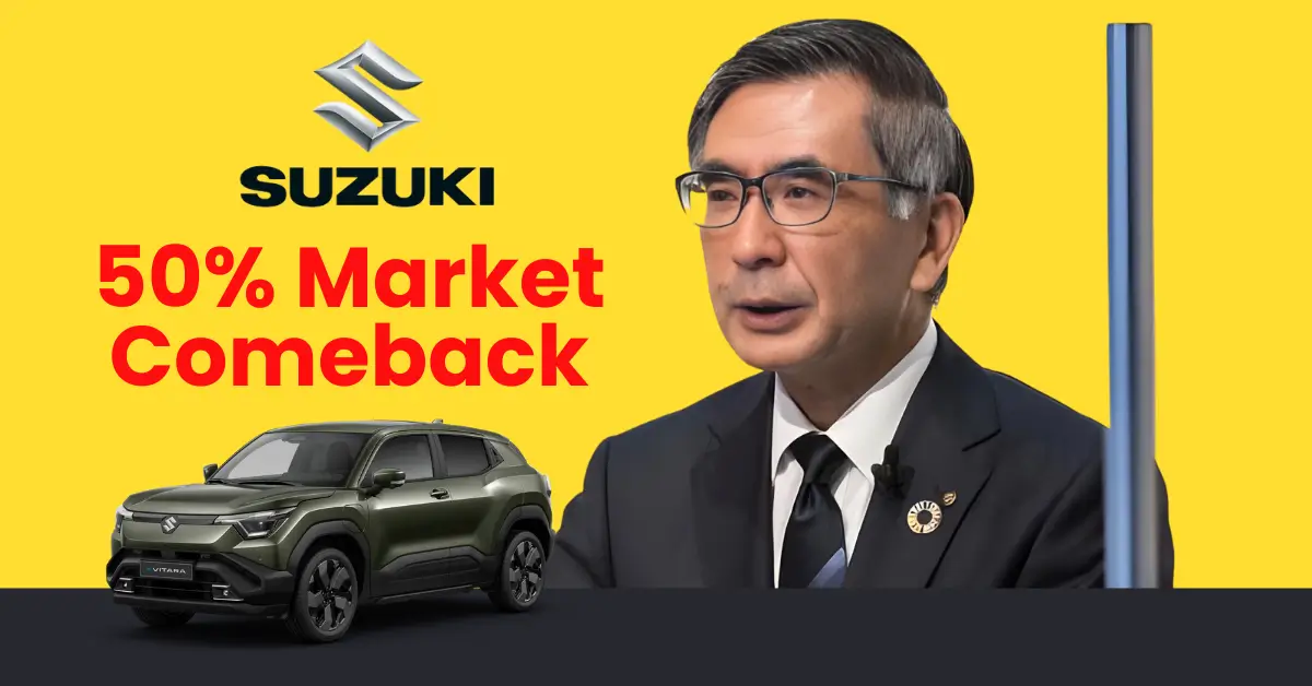 Maruti Suzuki to Reclaim 50% Market Share in EV Industry by 2030