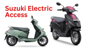 Suzuki Unveiled “E-Access” Its First Electric Scooter in India