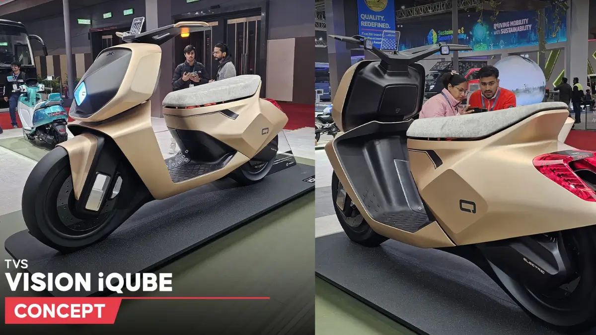 TVS iQube Visioin Concept TVS iQube Vision Concept Showcased at Bharat Mobility Expo 2025 https://e-vehicleinfo.com/tvs-iqube-visioin-concept/