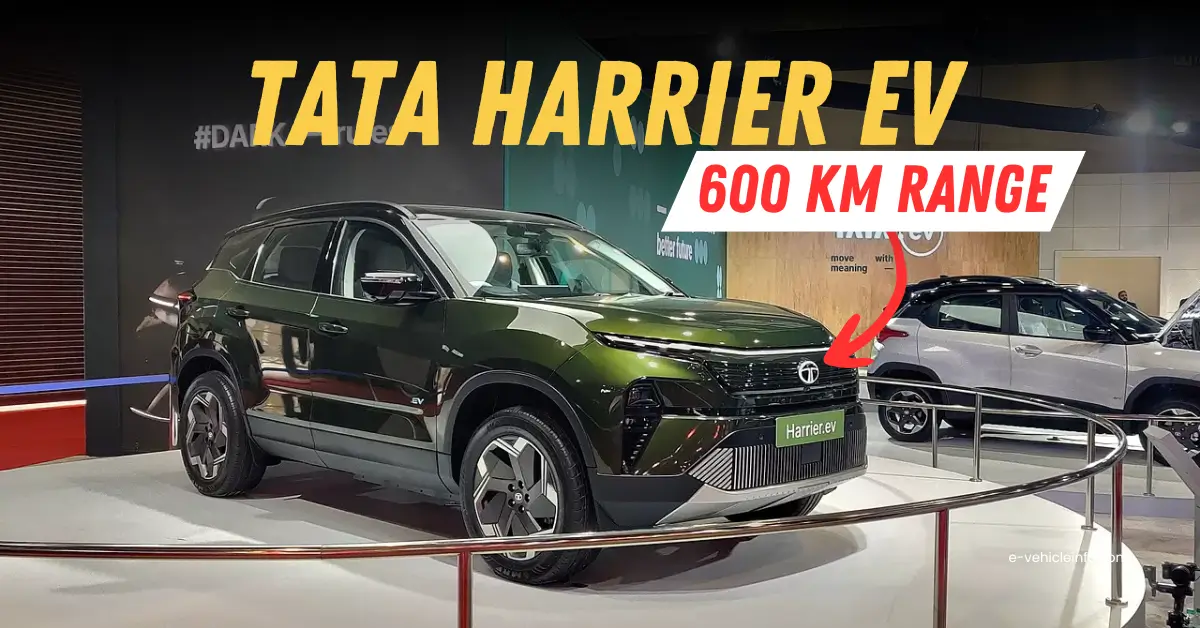 Tata Harrier EV Expected To Launch At Bharat Mobility Expo 2025, Know