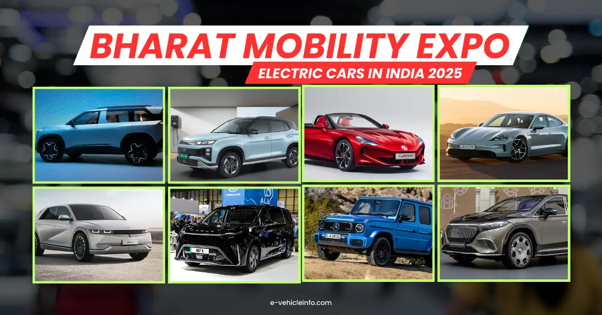 22 New Electric Cars to be Launched and Showcased at Bharat Mobility Expo 2025