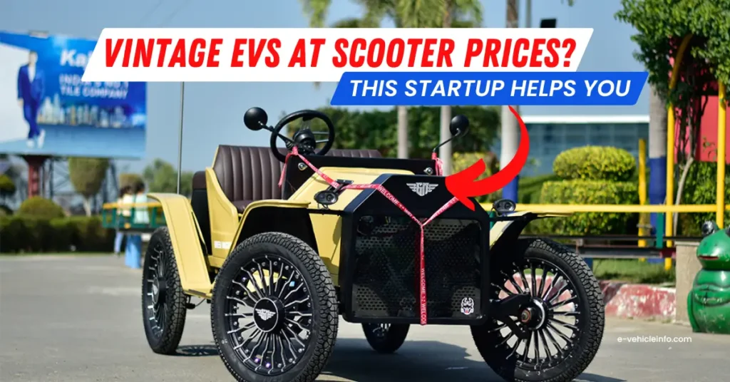 Vintage EVs at Scooter Prices