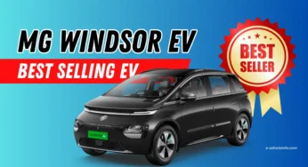 MG Windsor EV Became Best-selling Electric Car in December 2024