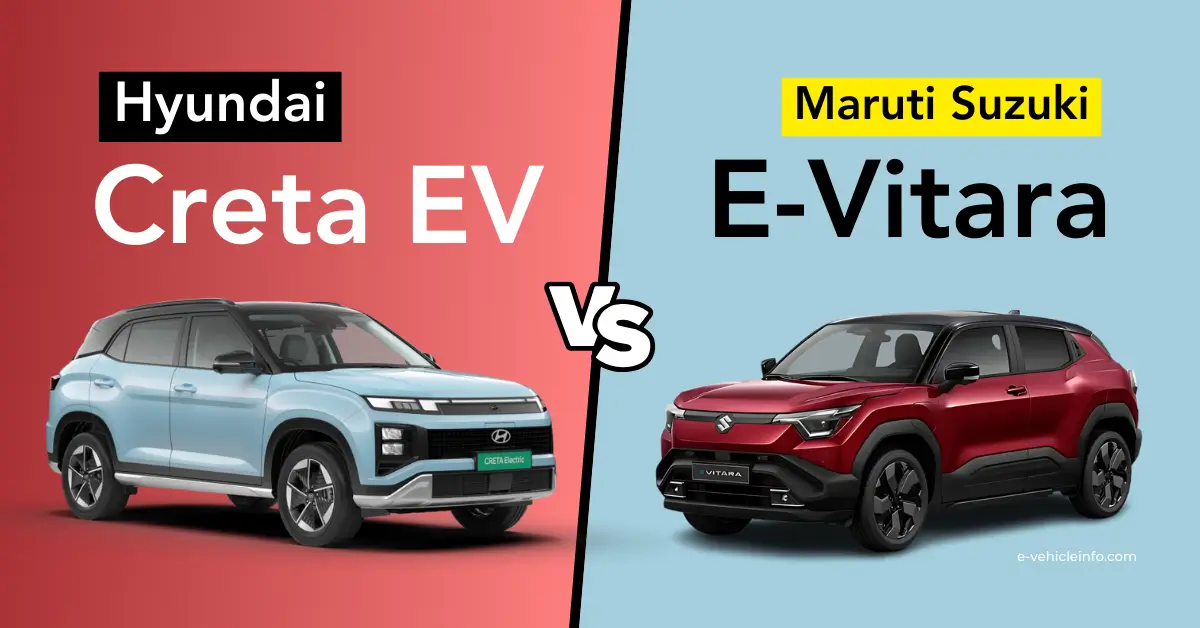 Maruti Suzuki Evitara vs Hyundai Creta Electric