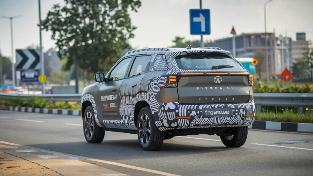 Tata Sierra EV: Launch Likely Imminent, Spotted Testing